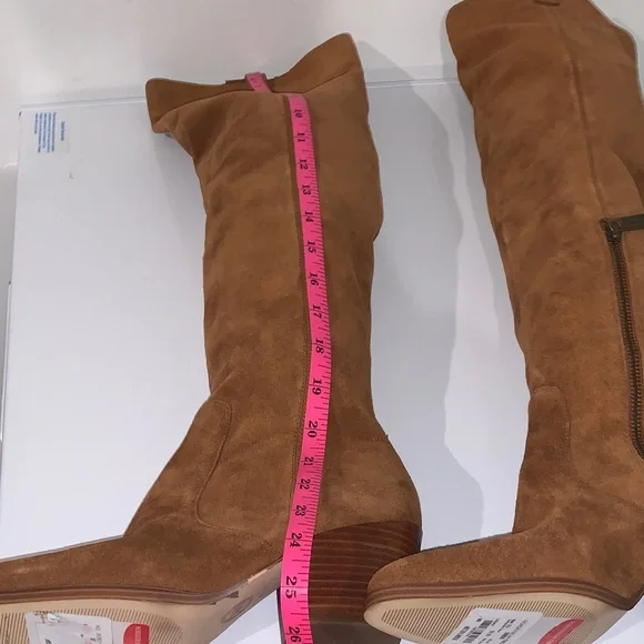 Michael Kors Tan Over the Knee Boots - Picture 8 of 8